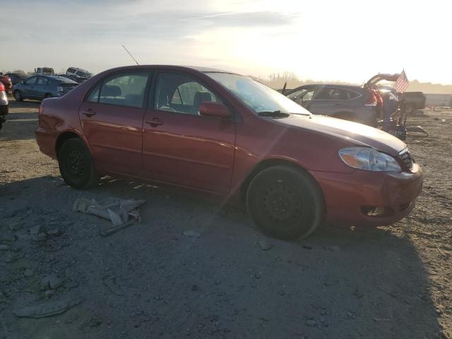 2T1BR32E57C765648 - 2007 TOYOTA COROLLA CE RED photo 4