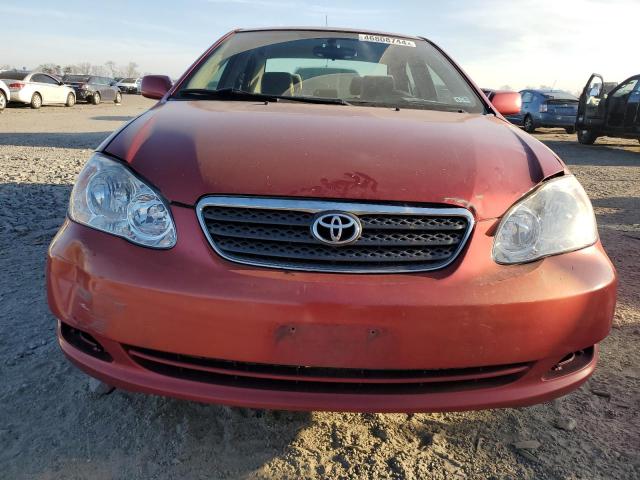 2T1BR32E57C765648 - 2007 TOYOTA COROLLA CE RED photo 5