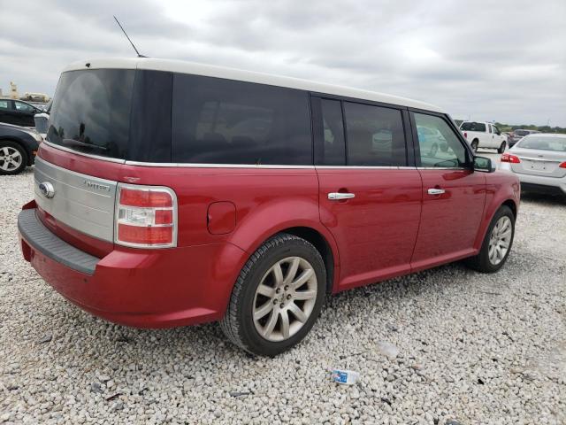 2FMGK5DC9ABB28761 - 2010 FORD FLEX LIMITED RED photo 3