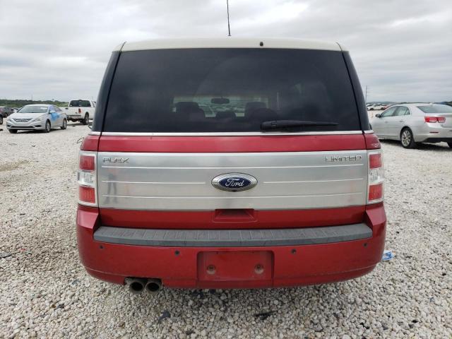 2FMGK5DC9ABB28761 - 2010 FORD FLEX LIMITED RED photo 6