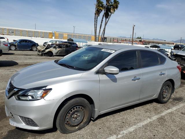 3N1AB7AP8HY347163 - 2017 NISSAN SENTRA S SILVER photo 1