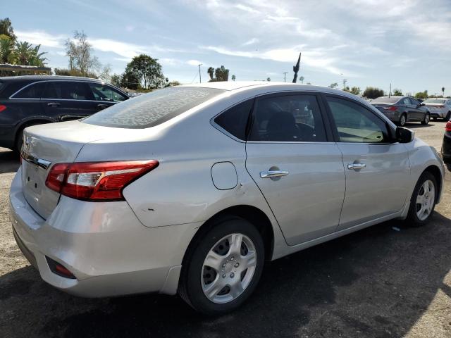 3N1AB7AP8HY347163 - 2017 NISSAN SENTRA S SILVER photo 3