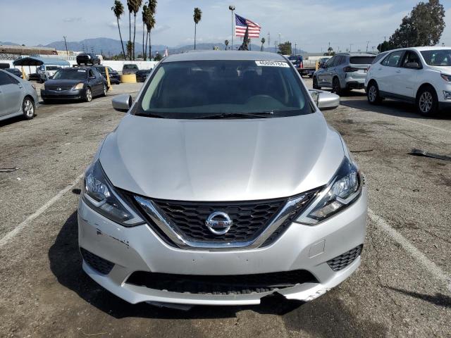 3N1AB7AP8HY347163 - 2017 NISSAN SENTRA S SILVER photo 5