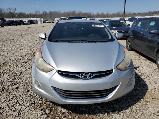 5NPDH4AE7BH003446 - 2011 HYUNDAI ELANTRA GLS SILVER photo 5