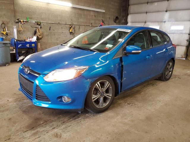 1FADP3K23EL263219 - 2014 FORD FOCUS SE BLUE photo 1