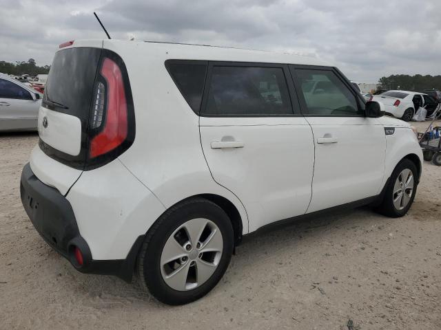 KNDJN2A21F7208485 - 2015 KIA SOUL WHITE photo 3