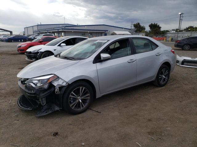 5YFBURHE4GP566597 - 2016 TOYOTA COROLLA L SILVER photo 1