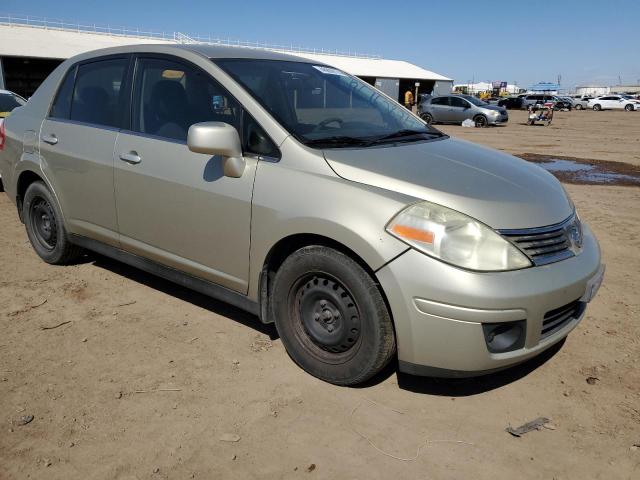 3N1BC11E18L411098 - 2008 NISSAN VERSA S SILVER photo 4