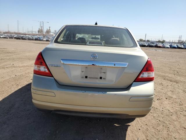 3N1BC11E18L411098 - 2008 NISSAN VERSA S SILVER photo 6