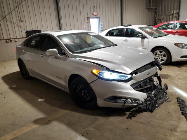 3FA6P0RU3JR132740 - 2018 FORD FUSION TITANIUM/PLATINUM HEV SILVER photo 4