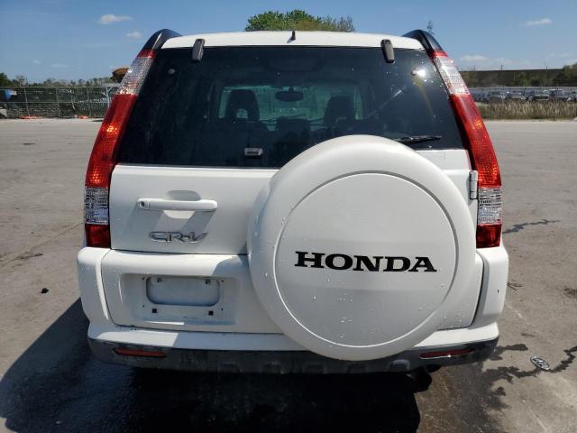 SHSRD78966U409713 - 2006 HONDA CR-V SE WHITE photo 6