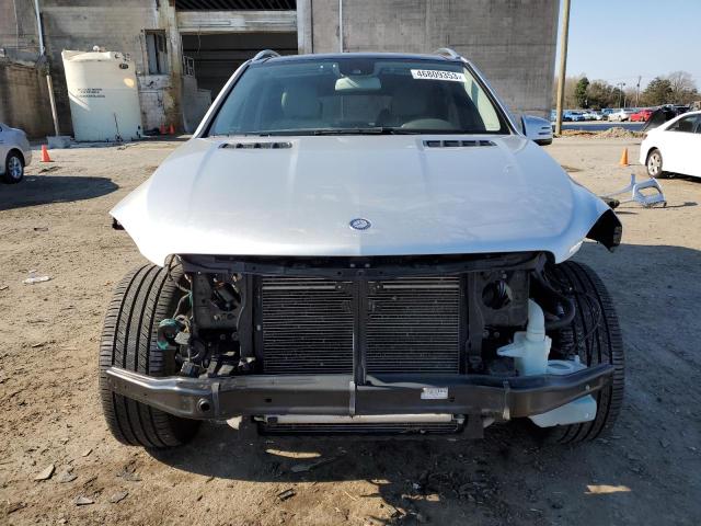 4JGDA5HB7EA331690 - 2014 MERCEDES-BENZ ML 350 4MATIC SILVER photo 5