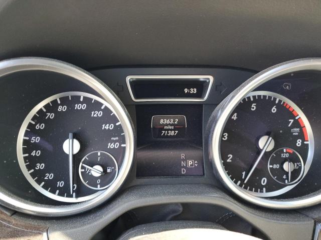 4JGDA5HB7EA331690 - 2014 MERCEDES-BENZ ML 350 4MATIC SILVER photo 9