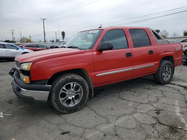 3GNEC13T23G306942 - 2003 CHEVROLET AVALANCHE C1500 RED photo 1