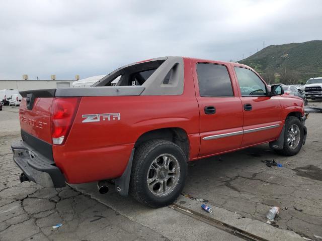 3GNEC13T23G306942 - 2003 CHEVROLET AVALANCHE C1500 RED photo 3
