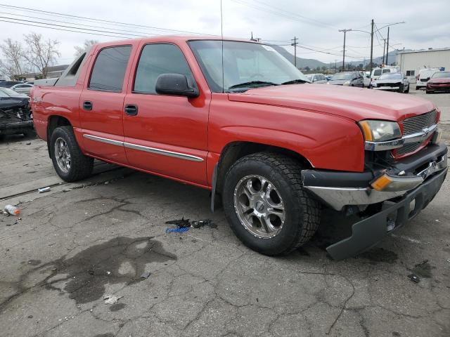 3GNEC13T23G306942 - 2003 CHEVROLET AVALANCHE C1500 RED photo 4