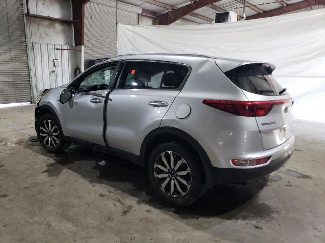 KNDPNCAC2J7389095 - 2018 KIA SPORTAGE EX SILVER photo 2