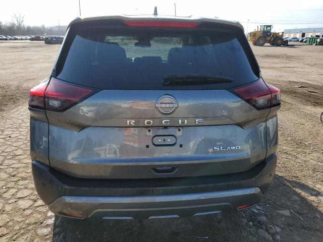 5N1BT3CBXPC798882 - 2023 NISSAN ROGUE SL GRAY photo 6