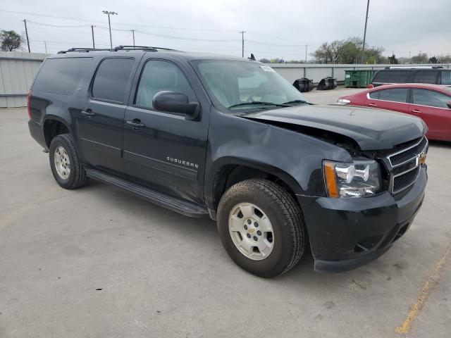 1GNSKJE35BR376050 - 2011 CHEVROLET SUBURBAN K1500 LT BLACK photo 4