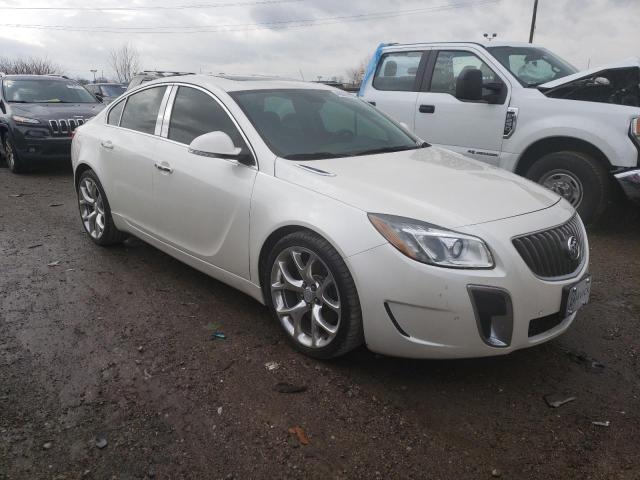 2G4GV5GV5C9174182 - 2012 BUICK REGAL GS WHITE photo 4