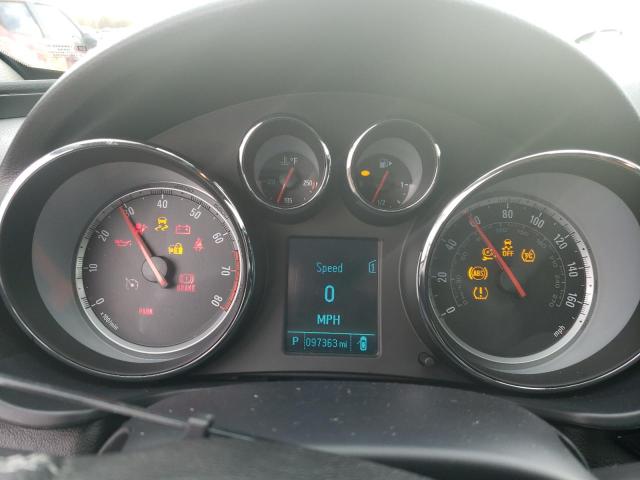 2G4GV5GV5C9174182 - 2012 BUICK REGAL GS WHITE photo 9