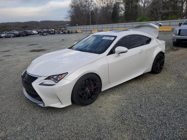 JTHHE5BC7F5003562 - 2015 LEXUS RC 350 WHITE photo 1