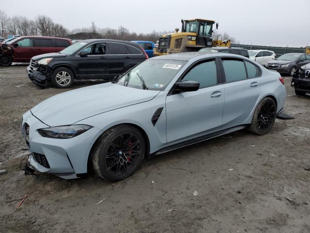 WBS43AY02PFP75791 - 2023 BMW M3 COMPETITION ვერცხლისფერი ფოტო 1