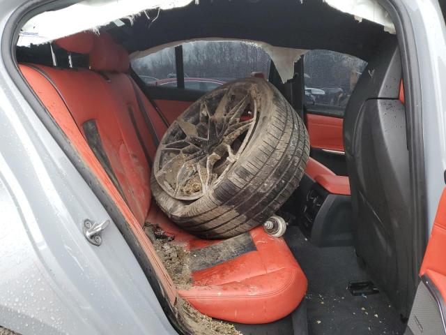 WBS43AY02PFP75791 - 2023 BMW M3 COMPETITION ვერცხლისფერი ფოტო 10