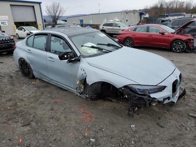 WBS43AY02PFP75791 - 2023 BMW M3 COMPETITION ვერცხლისფერი ფოტო 4