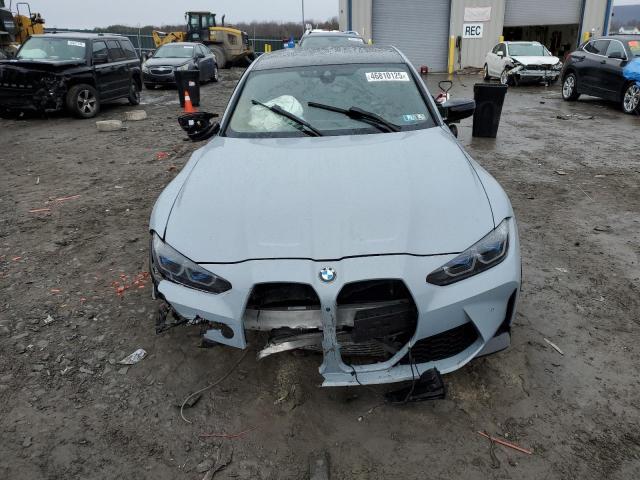 WBS43AY02PFP75791 - 2023 BMW M3 COMPETITION ვერცხლისფერი ფოტო 5