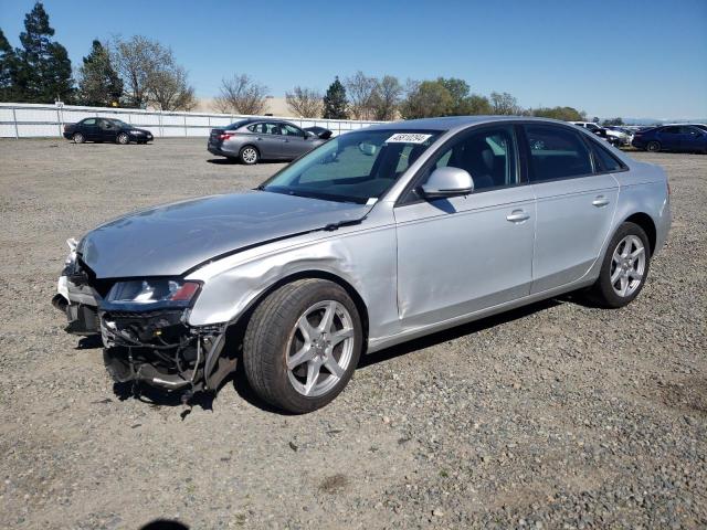 WAULF78K49N009842 - 2009 AUDI A4 2.0T QUATTRO SILVER photo 1