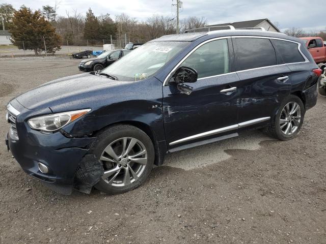 5N1AL0MM5FC500179 - 2015 INFINITI QX60 BLUE photo 1