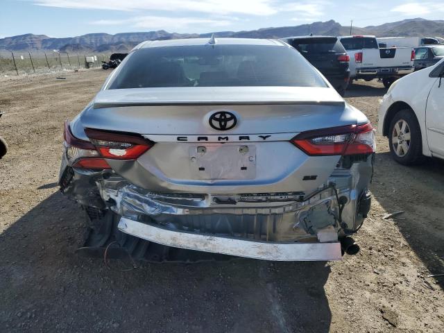 4T1S11AK4PU740984 - 2023 TOYOTA CAMRY SE NIGHT SHADE SILVER photo 6