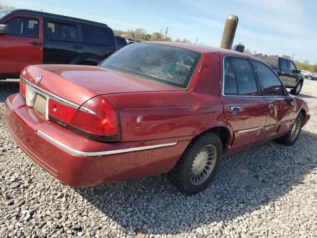 2MEFM75W8YX649917 - 2000 MERCURY GRAND MARQ LS RED photo 3