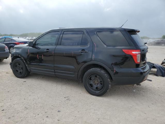 1FM5K8AR5EGB59215 - 2014 FORD EXPLORER POLICE INTERCEPTOR Սև լուսանկար 2