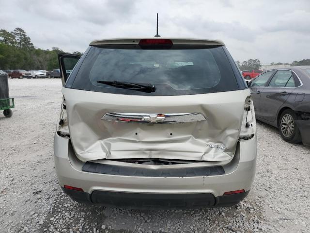 2GNALAEK6F6353670 - 2015 CHEVROLET EQUINOX LS BEIGE photo 6