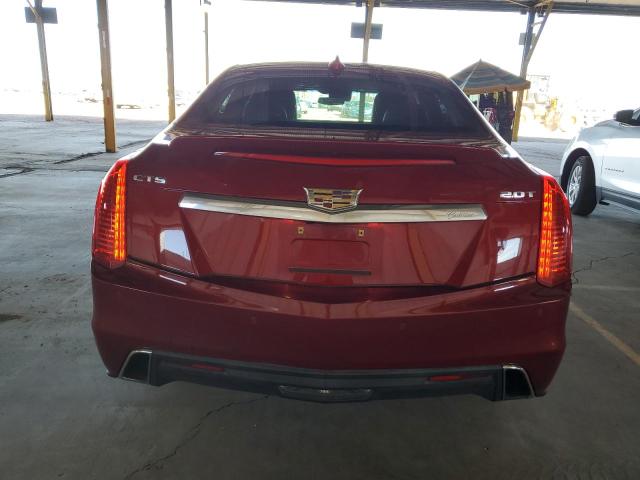 1G6AR5SX7H0147030 - 2017 CADILLAC CTS LUXURY RED photo 6