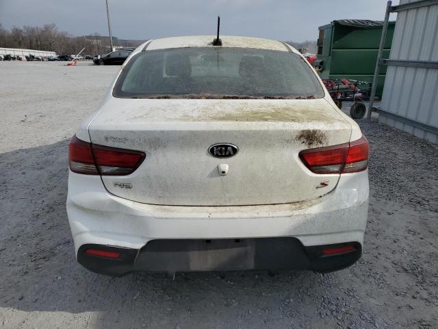 3KPA24AB8JE058467 - 2018 KIA RIO LX WHITE photo 6
