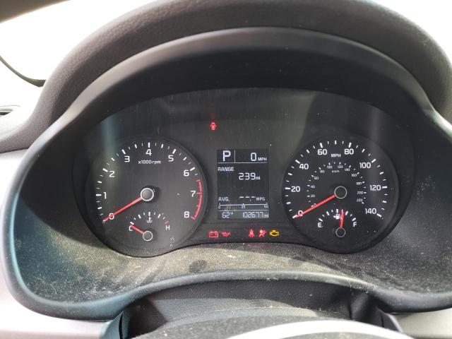 3KPA24AB8JE058467 - 2018 KIA RIO LX WHITE photo 9