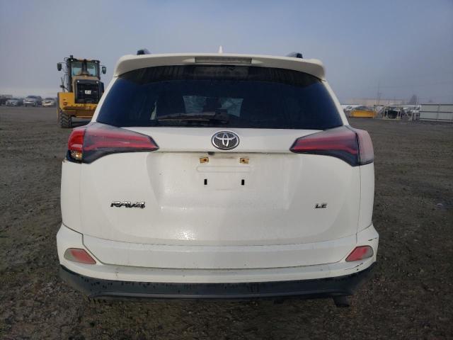 JTMZFREV0JJ738004 - 2018 TOYOTA RAV4 LE WHITE photo 6