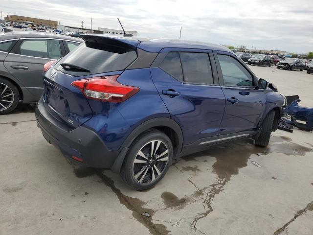 3N1CP5DV7LL565139 - 2020 NISSAN KICKS SR BLUE photo 3