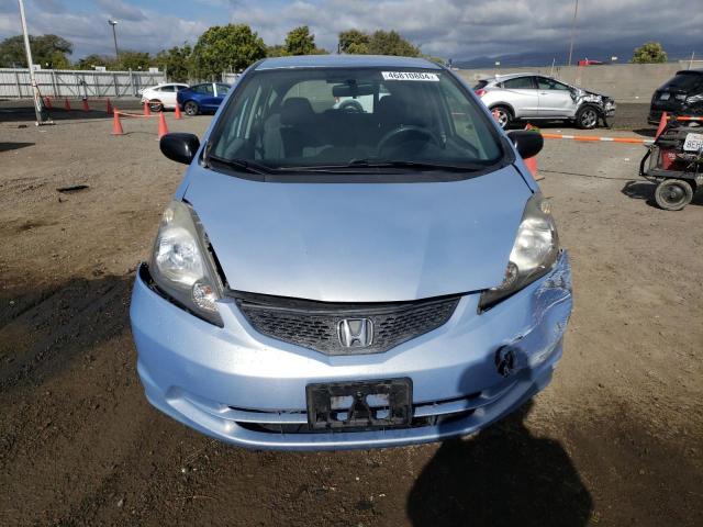 JHMGE87219S049309 - 2009 HONDA FIT BLUE photo 5