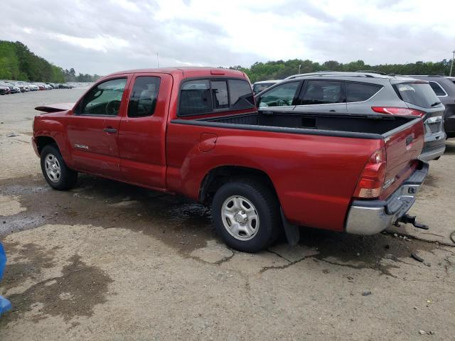 5TETX22N65Z035582 - 2005 TOYOTA TACOMA ACCESS CAB Бордовый фото 2