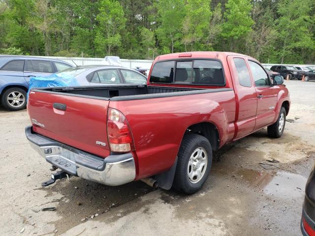 5TETX22N65Z035582 - 2005 TOYOTA TACOMA ACCESS CAB Бордовый фото 3