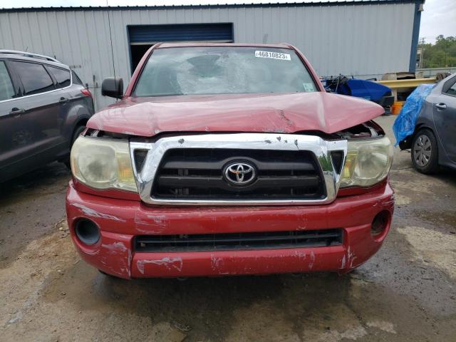 5TETX22N65Z035582 - 2005 TOYOTA TACOMA ACCESS CAB Бордовый фото 5