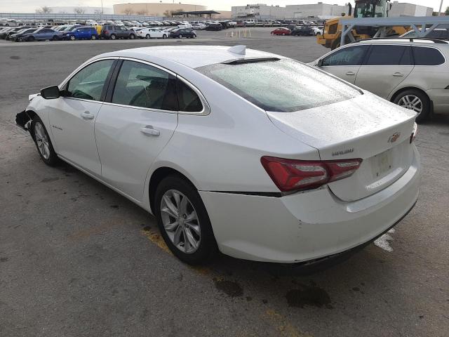 1G1ZD5ST4NF117528 - 2022 CHEVROLET MALIBU LT WHITE photo 2