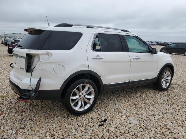 1FM5K7F99DGA33313 - 2013 FORD EXPLORER LIMITED WHITE photo 3