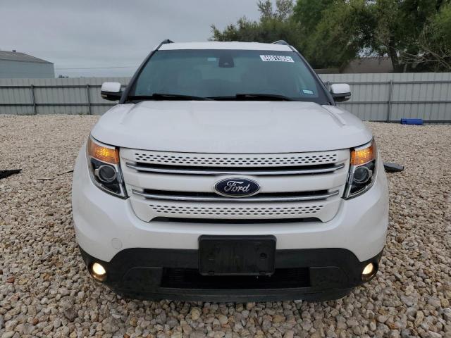 1FM5K7F99DGA33313 - 2013 FORD EXPLORER LIMITED WHITE photo 5