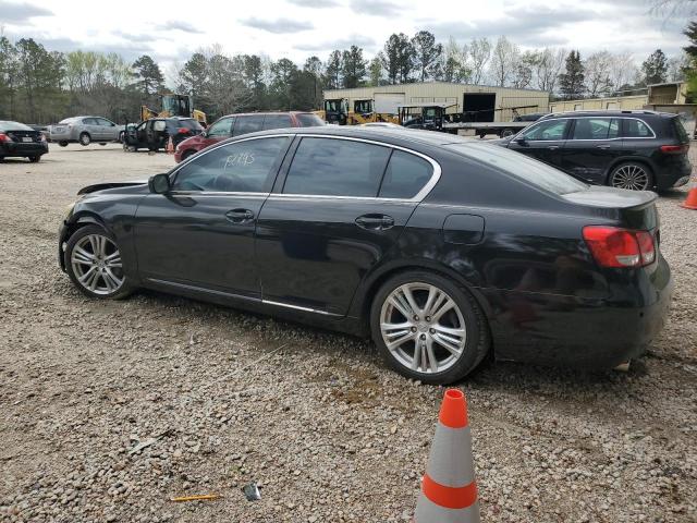 JTHBC96SX75001858 - 2007 LEXUS GS 450H BLACK photo 2