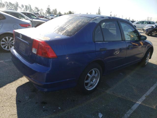 2HGES16304H643197 - 2004 HONDA CIVIC DX VP Mavi foto 3